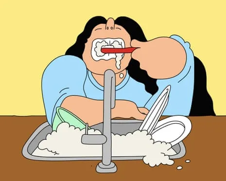 Must My Roommate Avoid Brushing Their Teeth at the Kitchen Sink?